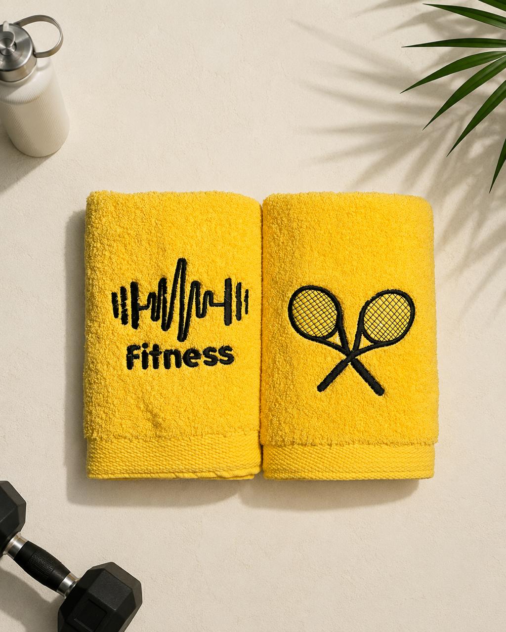 PACK OF 2 COTTON TERRY TOWEL